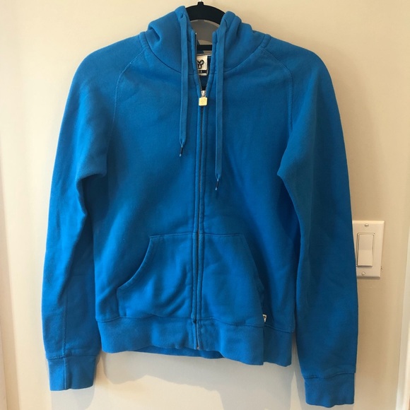TNA Blue Zip Up Hoodie